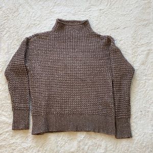 Woven sweater